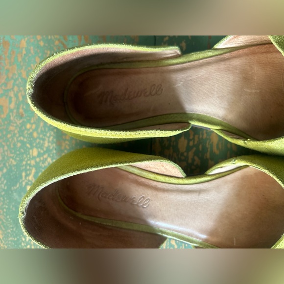 Madewell Women’s  Flat Shoes / Olive green/ Size 8 - Picture 5 of 8
